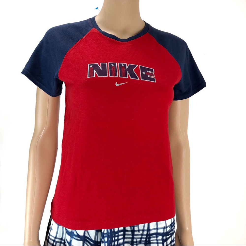 Nike shirt red and blue small (#32)